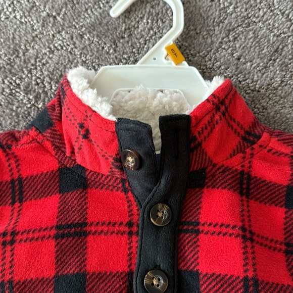3T Buffalo Plaid Toddler Set - Picture 2 of 3